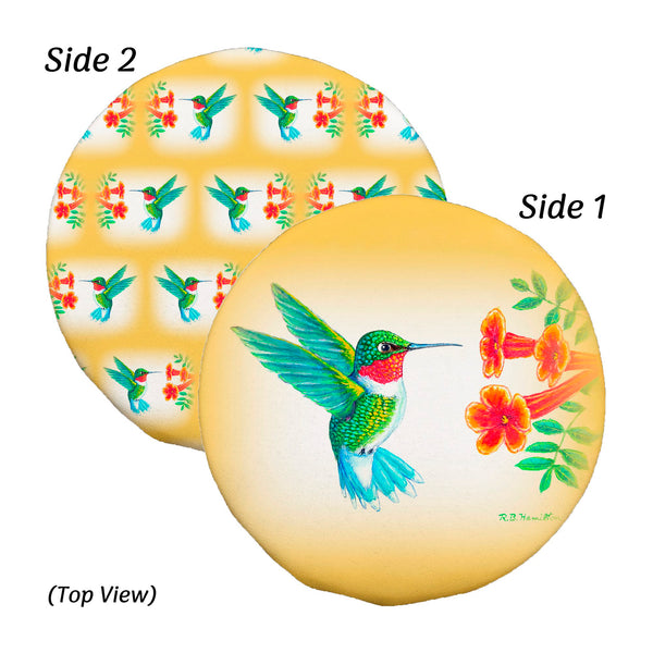 Dick's Hummingbird Reversible Bowl Cover