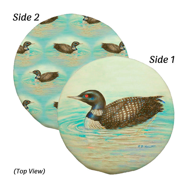 Loon Reversible Bowl Cover