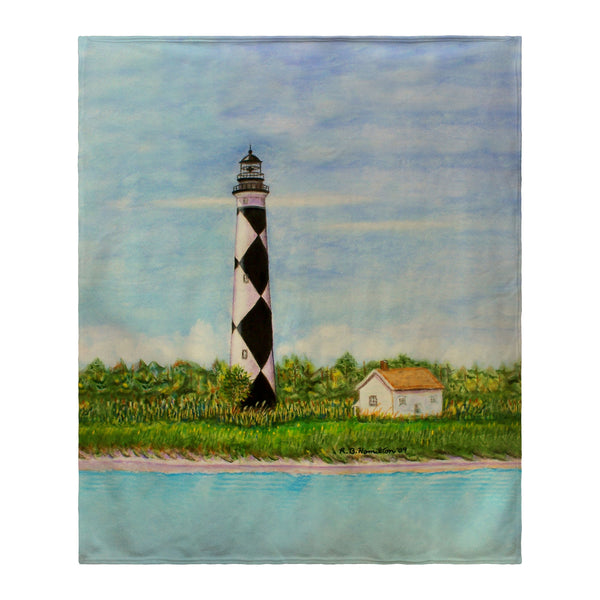 Cape Lookout, NC Fleece Throw