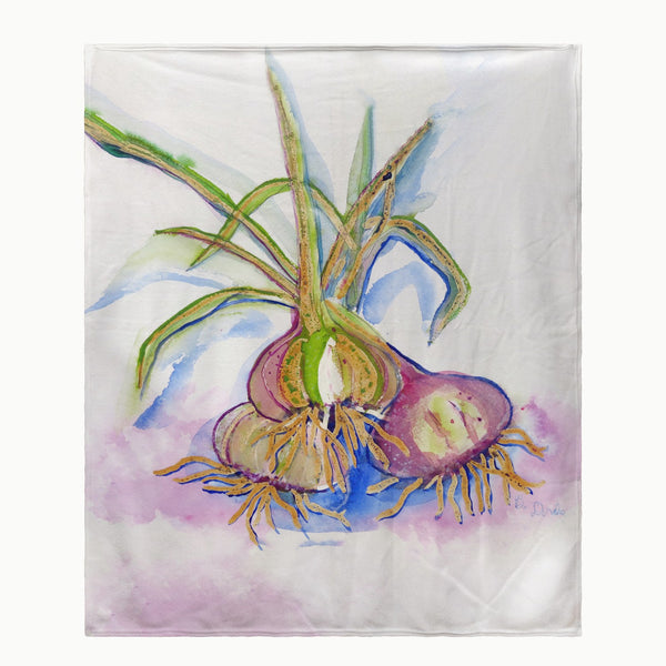 Vidalia Onions Fleece Throw
