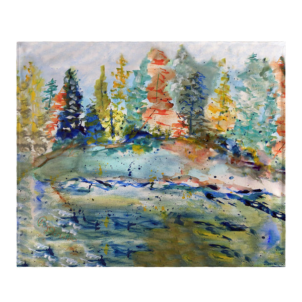 Northwoods Summer Fleece Throw