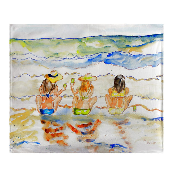 Bottoms Up Fleece Throw