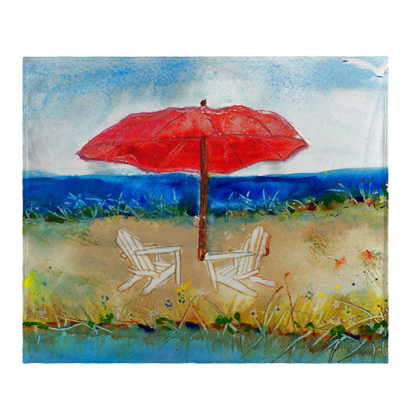 Cotton Ball Fleece Throw