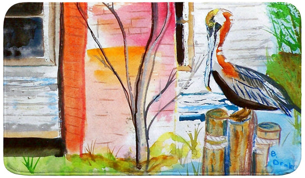 Betsy's Pelican Bath Mat
