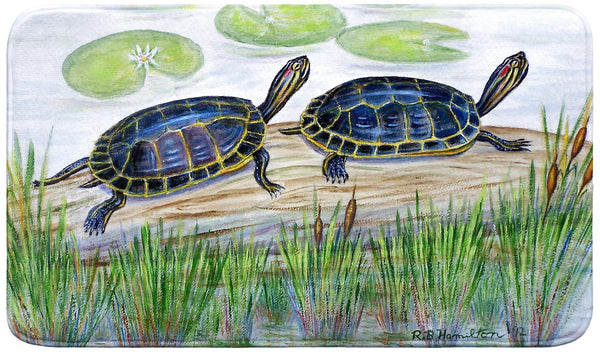 Two Turtles Bath Mat