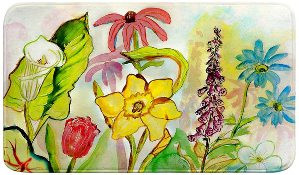 Betsy's Garden Bath Mat