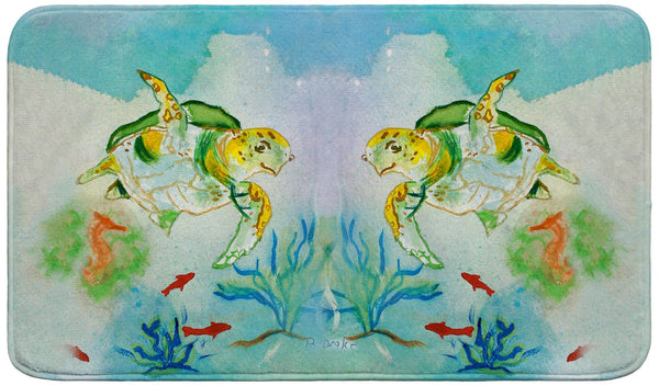 Betsy's Sea Turtle Bath Mat
