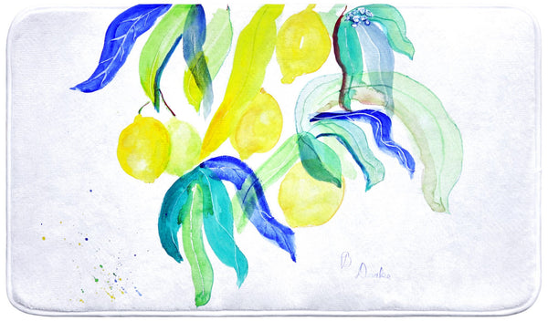 Lemon Tree Bath Mat