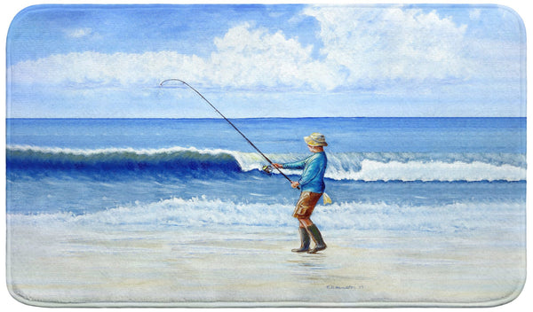 Surf Fishing Bath Mat
