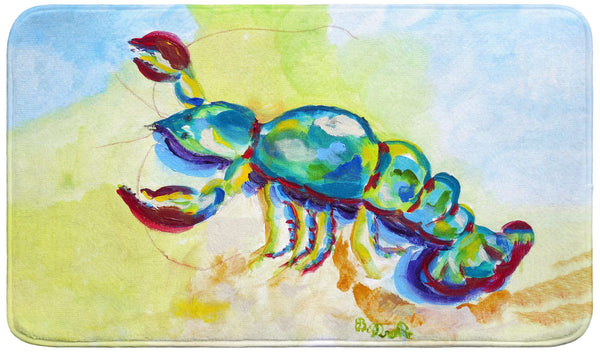 Colorful Lobster Bath Mat
