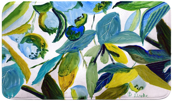 Blueberries Bath Mat