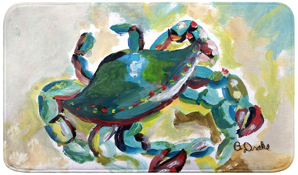 Colorful Crab Bath Mat