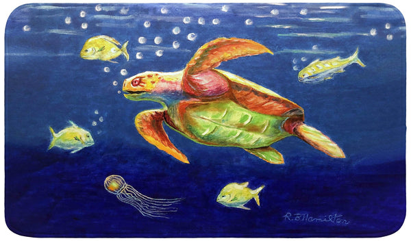 Sea Turtle Bath Mat