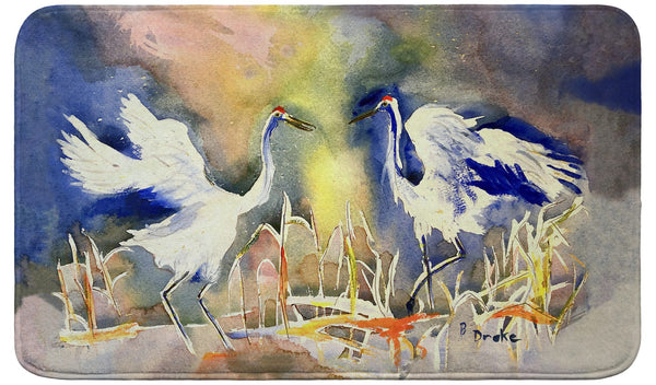 Whooping Crane Bath Mat