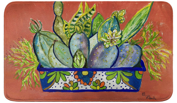 Cactus in Planter Bath Mat
