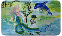 Mermaid & Jellyfish Bath Mat
