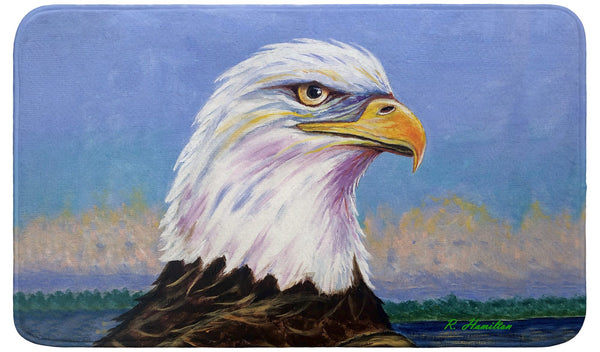 Eagle Portrait Bath Mat