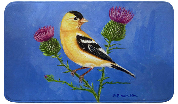 Goldfinch & Thistle Bath Mat