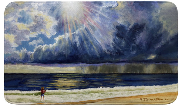 Sun Beams Bath Mat