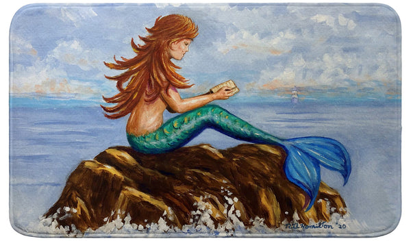 Mermaid's Handbook Bath Mat