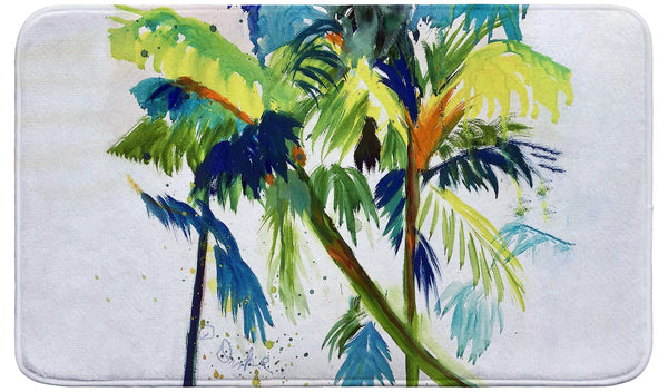 Leaning Palm Bath Mat