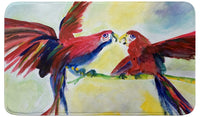 Parrot Gossip Bath Mat
