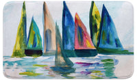 Sail With The Crowd Bath Mat