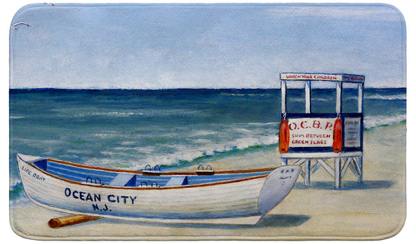 Ocean City Lifeguard Stand Bath Mat