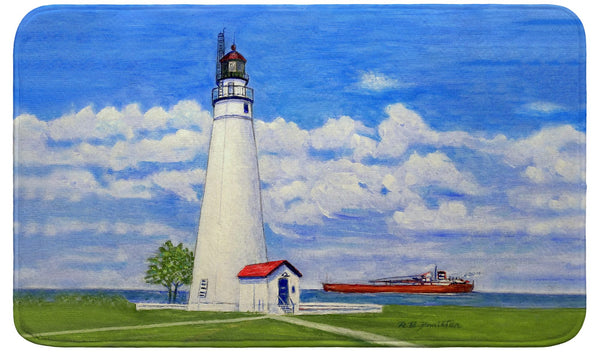 Fort Gratiot Lighthouse, MI Bath Mat