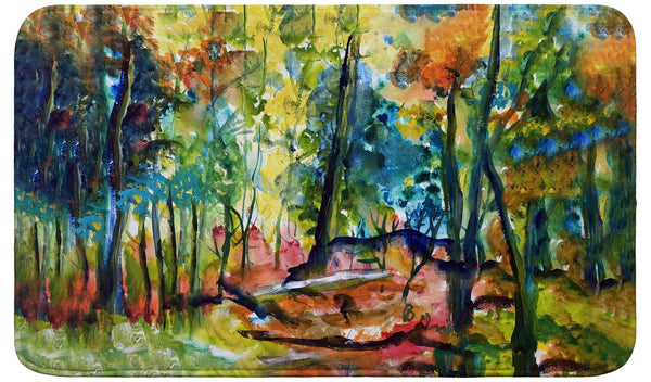 Fall Forest Bath Mat