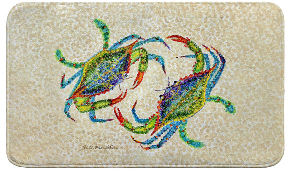 Crab Dance Bath Mat