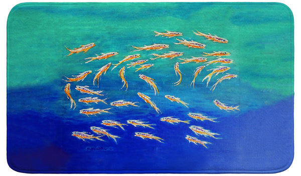 Schooling Fish Bath Mat