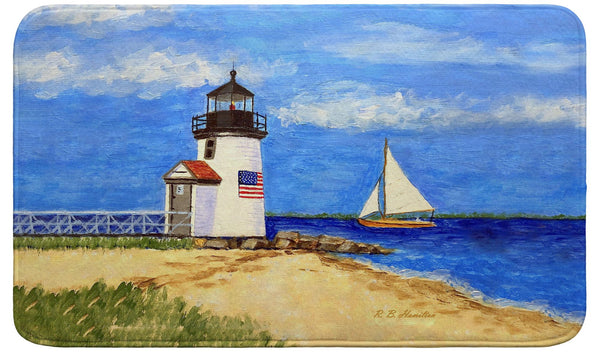 Brant Point Lighthouse, MA Bath Mat
