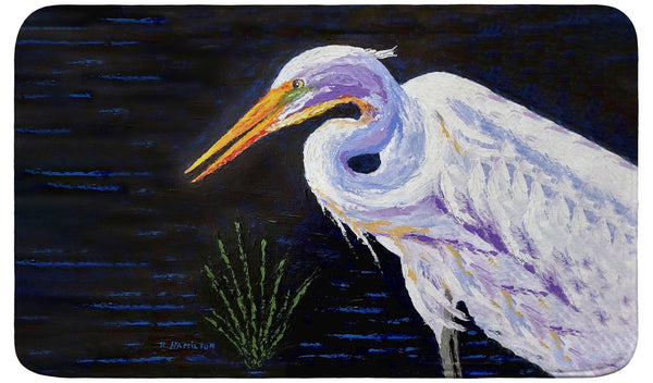Palette Great Egret Bath Mat