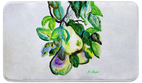 Hanging Pears Bath Mat