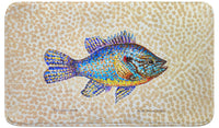 Pumpkinseed Fish Bath Mat