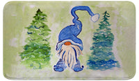 Gnome & Christmas Trees Bath Mat