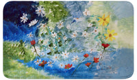 Many Wildflowers Bath Mat