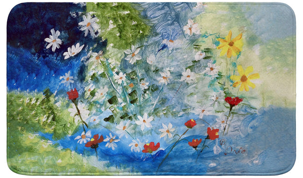 Many Wildflowers Bath Mat