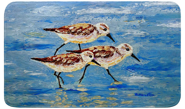 Sandpiper Race Bath Mat
