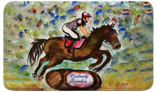 Kentucky Bourbon Horse Bath Mat