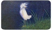 Windy Egret Bath Mat