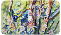 Birch Tree Wood Bath Mat