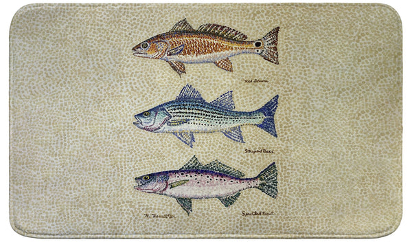 Creek Fish Bath Mat