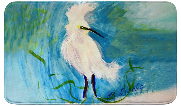 Wacky Egret Bath Mat