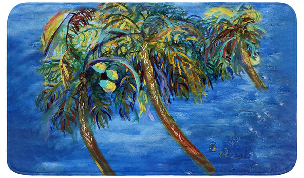 Midnight Palms Bath Mat