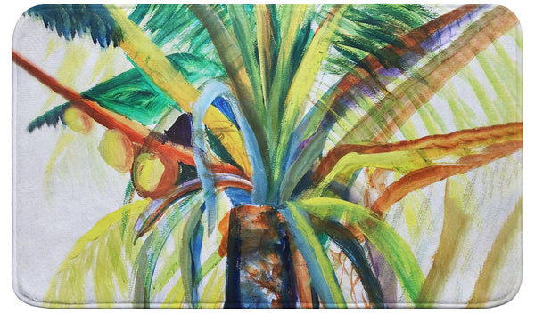 Palm & Nuts Bath Mat