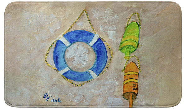 Life Preserver Bath Mat