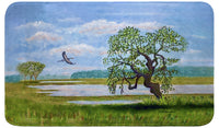 Tree Over Marsh Bath Mat