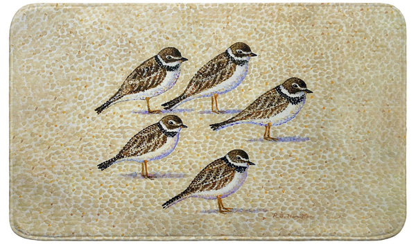 Five Sandpipers Bath Mat